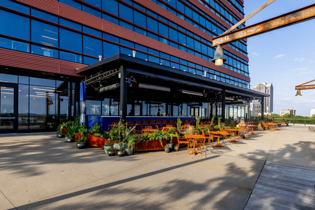 Raleigh Skyline Rooftop Views La Terrazza