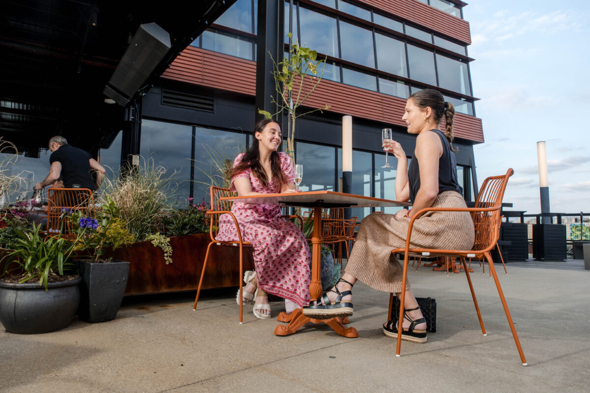 La Terrazza Outdoor Seating Cheers