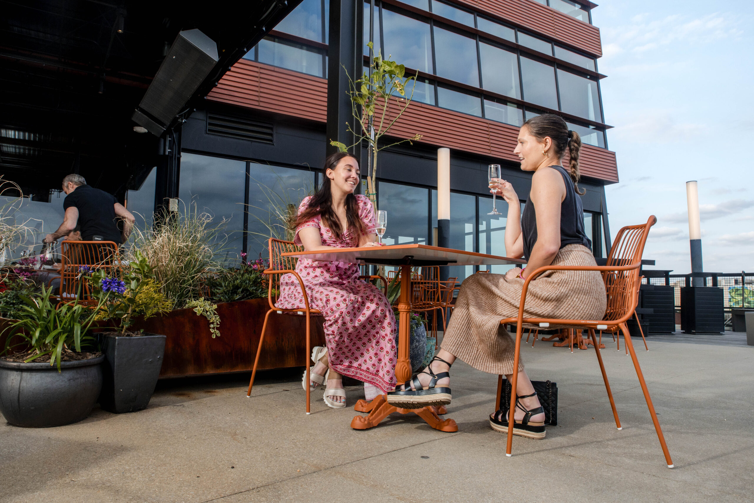 La Terrazza Outdoor Seating Cheers