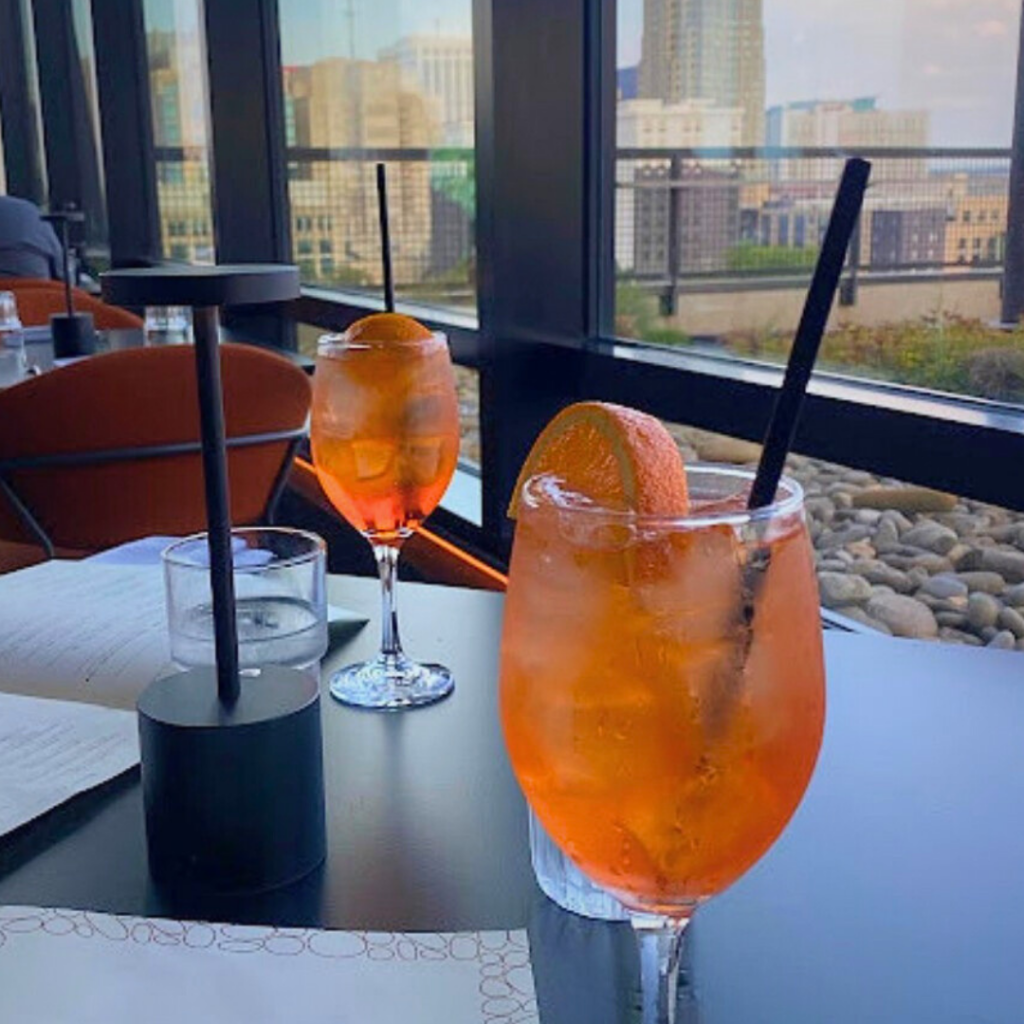 Aperol Spritz at La Terrazza