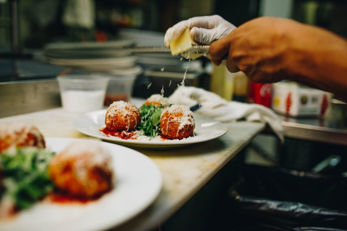 Arancini at La Terrazza